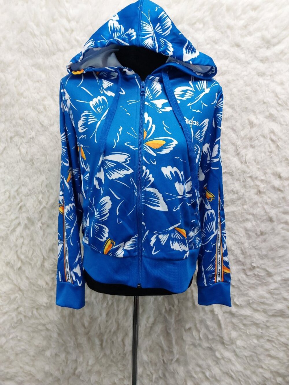 Adidas Women's FARM Rio Track Jacket Blue Size M